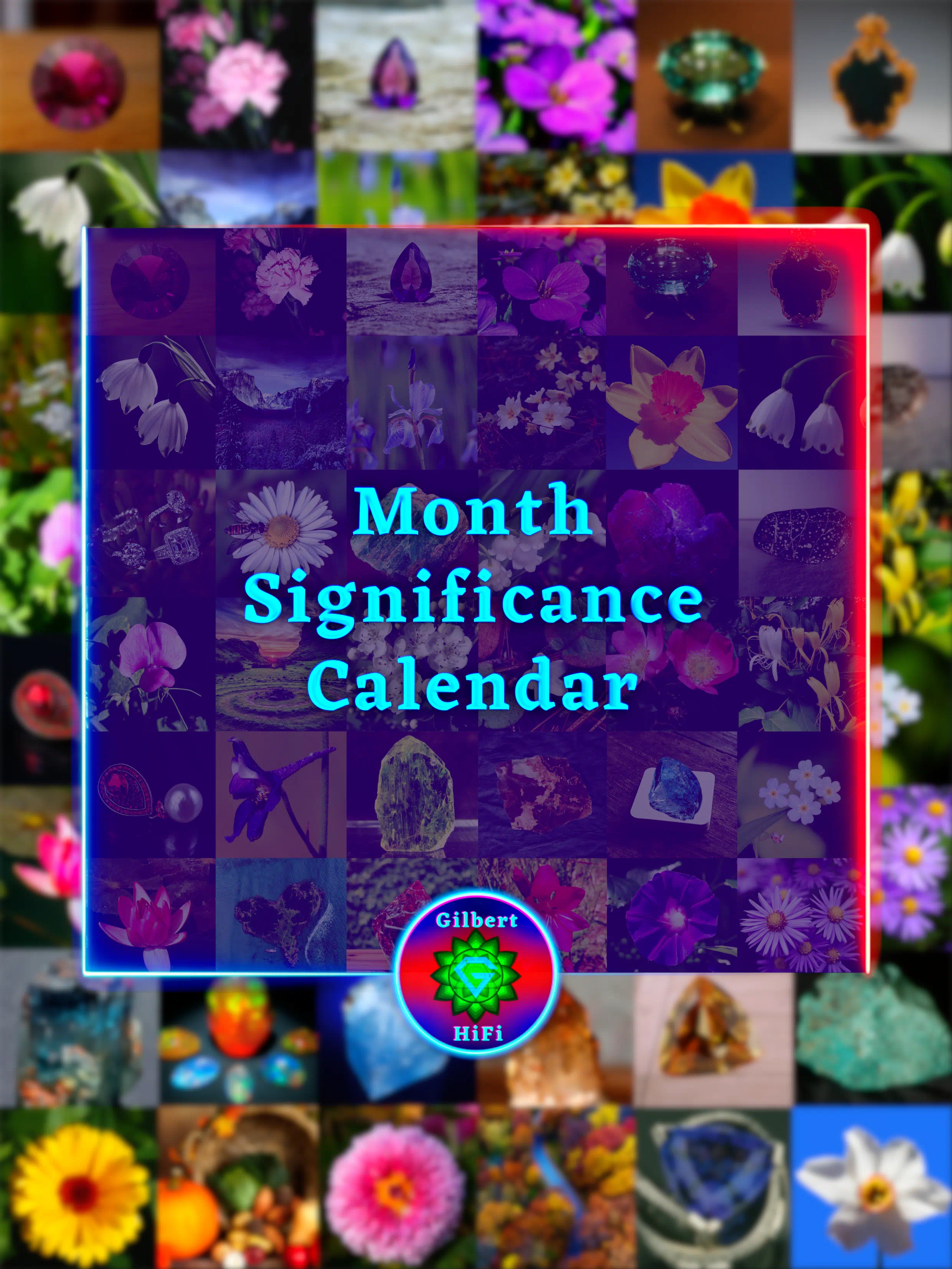 Cover Month Significance Calendar By Gilbert HiFi
